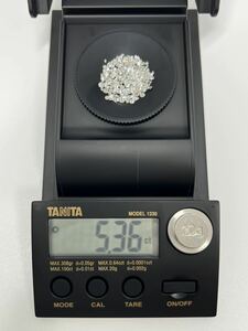 A6★合計約5.36ct★ 天然 ダイヤモンド ルース 最落なし メレダイヤ おまとめ 宝石 jewelry