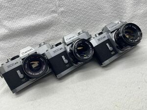 Canon EXAUTO まとめて　一眼レフ フィルムカメラ　ジャンク　部品取り　一円スタート　1スタ　