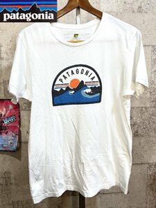 パタゴニア オーガニックコットン Tシャツ S メンズ 米国製 PATAGONIA