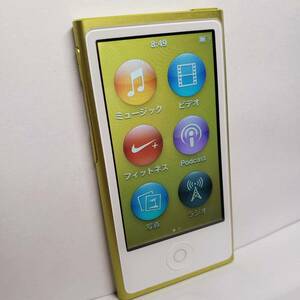 【動作確認済】iPod nano 16GB イエロー yellow