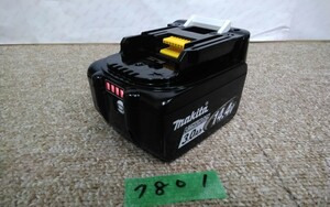 7801 送料520円 マキタ 14.4v 純正品 リチウムイオンバッテリ BL1430B makita Li-ion バッテリー 電動工具 ツール