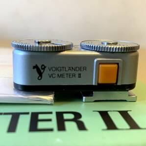 Voigtlander フォクトレンダー VC METER II VCメーターII シルバー 動作確認済み【送料無料】の画像3