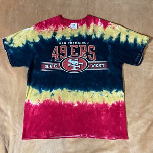 NFL SAN FRANCISCO 49 ERS タイダイ染 Tシャツ 古着