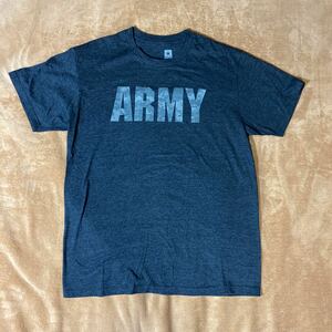 U.S.ARMY 半袖Tシャツ チャコールグレー系 サイズL 古着