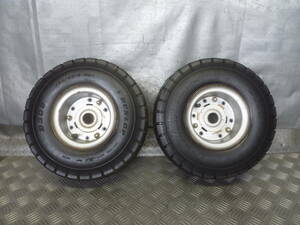 ru424 HONDA Gyro X TD01 2st original rear wheel left right set *TA01E