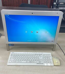 ★ジャンク中古FUJITSU ESPRIMO FH54/ET FMVF54ETW モニター一体型PC Core i3-2330M 2.20GHz 4GB【現状渡し