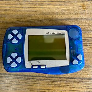 BANDAI ワンダースワン 新品 未使用 WonderSwan バンダイ ゲーム機 ゲーム No.SW-001 スケルトンブルーの画像3