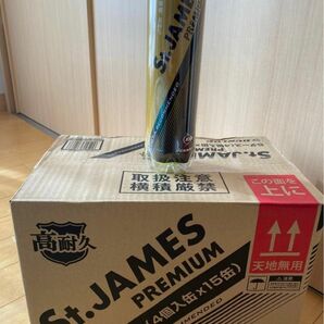【未開封】ダンロップ 「St.JAMES Premium セントジェームス プレミアム 15缶/60球 」テニスボール