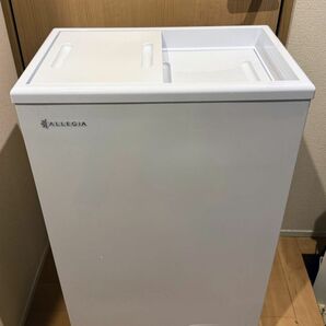 冷凍庫 小型 スリム 上開き 41L AR-BD43-SW ALLEGiA