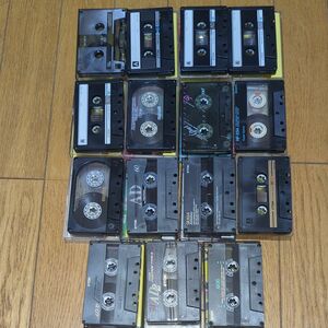 中古 カセットテープ　15本セット