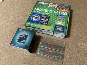 ASUSTek マザーボード AMD SocketAM3/DDR2メモリ対応 M-ATX M4A785D-M PRO