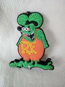  Rat Fink ラットフィンク mooneyes キーホルダー ソフトラバー