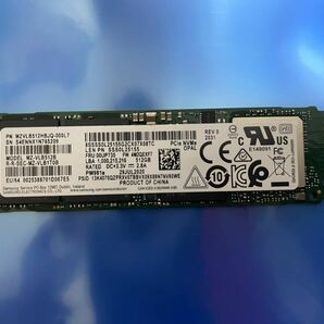 【180時間】SAMSUNG MZVLB512HBJQ-000L7 512GB SSD M.2【正常判定】