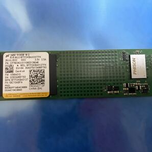 【39時間】Micron MTFDKBA512TFK-1BC15ABFA 512GB SSD M.2【正常判定】