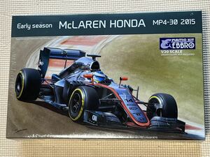 エブロ 1/20 McLAREN HONDA MP4-30 Early season 未組立プラモデル