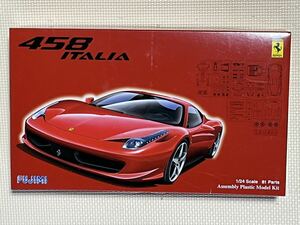 フジミ 1/24 フェラーリ 458 ITALIA 未組立プラモデル