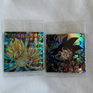 ドラゴンボール 超戦士シールシール ウエハース　孫悟飯　孫悟空　セット　まとめ　超9 GR SEC