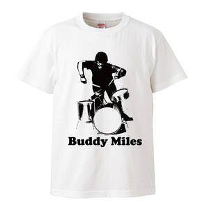 【Lサイズ Tシャツ】Buddy Miles バディ・マイルス jimi hendrix ジミヘンドリックス LP CD レコード ST-775