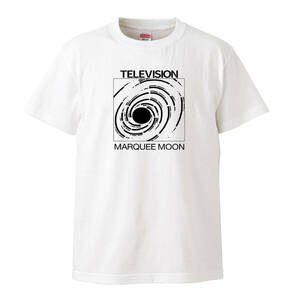 【XSサイズ Tシャツ】TELEVISION テレビジョン マーキー・ムーン MARQUEE MOON PUNK NEWAVE LP CD レコード ST-776