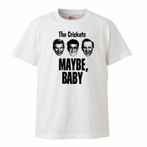 【Mサイズ 新品】バディー・ホリー ザ クリケッツ Buddy Holly ロックンロール50s バンド ロック Tシャツ ロック