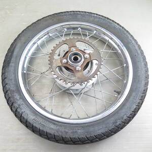 リトルカブ50 [AA01] セル付4速キャブ車 純正リアホイール 14×1.60 リアスプロケット付属 中古ホンダ HONDA C50 KR060314