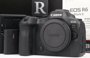 【 美品 | 2024年5月30日までメーカー保証 】 Canon EOS R6 Mark II ボディ 【 シャッター数 7000回以下 | バッテリー劣化なし 】