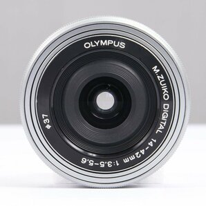 【 極美品 | 動作保証 】 OLYMPUS M.ZUIKO DIGITAL ED 14-42mm F3.5-5.6 EZ 【 レンズプロテクター 追加付属 】の画像7