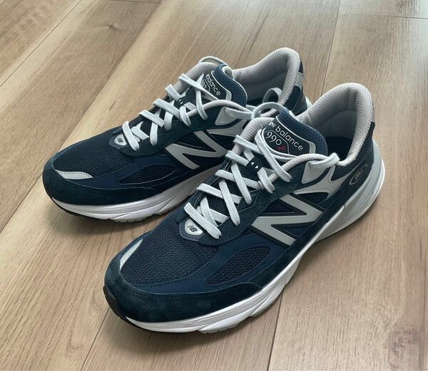 ニューバランス M990 V6　ネイビー　27.5cm NEWBALANCE 超美品