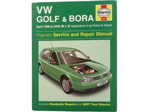 洋書◆フォルクスワーゲン ゴルフとボーラのサービスマニュアル 1998-2000 本 自動車 整備