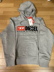 新品　未使用　DIESEL ディーゼル　パーカー　色→グレー　サイズ→M