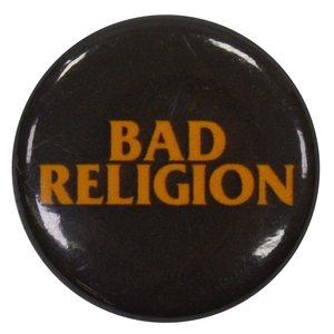 BAD RELIGION バッドレリジョン Classic Text バッジ オフィシャル