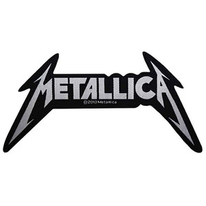 METALLICA メタリカ Shaped Logo Patch ワッペン オフィシャル