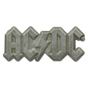 AC/DC エーシーディーシー Metal Logo ピンバッジ オフィシャル