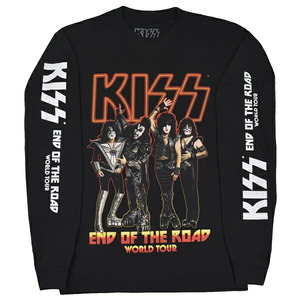 KISS キッス End Of The Road Tour ロングスリーブ Tシャツ Sサイズ オフィシャル