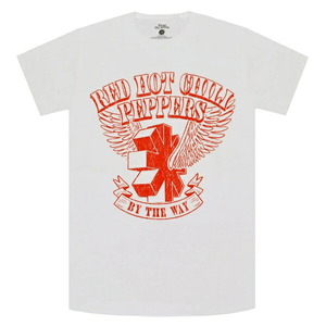 RED HOT CHILI PEPPERS レッドホットチリペッパーズ By The Way Distressed Tシャツ Lサイズ オフィシャル