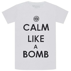 RAGE AGAINST THE MACHINE レイジアゲインストザマシーン Calm Like A Bomb Tシャツ Mサイズ オフィシャル