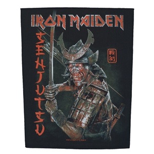 IRON MAIDEN アイアンメイデン Senjutsu バックパッチ オフィシャル