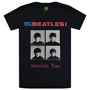 THE BEATLES ビートルズ American Tour 1964 Tシャツ Sサイズ オフィシャル