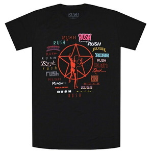 RUSH ラッシュ Through Time Tシャツ Mサイズ オフィシャル