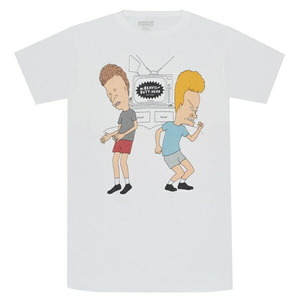 BEAVIS AND BUTT-HEAD ビーバスアンドバットヘッド Dancing Tシャツ Lサイズ オフィシャル