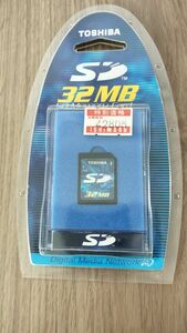 超レトロ品　新品未開封　TOSHIBA SD-M32