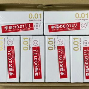 サガミオリジナル　幸福の0.01mm コンドーム 未開封新品 6箱セット