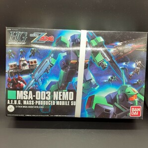 HGUC 150 MSA-003 NEMO ネモ 1/144スケール ガンプラ 未組立 の画像1