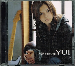 YUI【LOVE&TRUTH】初回生産限定盤・DVD付★CD