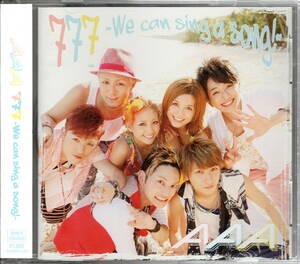 AAA【777 ～We can sing a song!～】初回生産限定盤・DVD付★CD