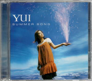 YUI【SUMMER SONG】初回生産限定盤・DVD付★CD