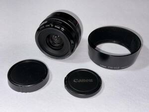 【難あり】Canon EF 35mm f2　Canon EFマウント　純正フード付き