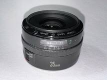 【難あり】Canon EF 35mm f2　Canon EFマウント　純正フード付き_画像2