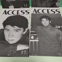 山本達彦★ファンクラブ会報★ACCESS★14～17号★4冊_画像4