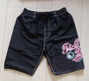 T&C Surf Designs 水着 ズボン 女の子 ハーフパンツ 黒